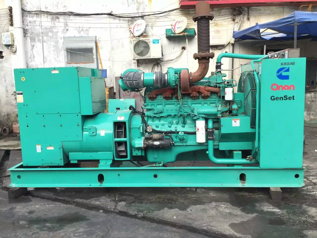 睢宁租赁发电机-柴油发电机不正常冒烟的原因